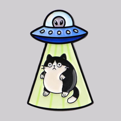 "UFO Cat Beam" Pin