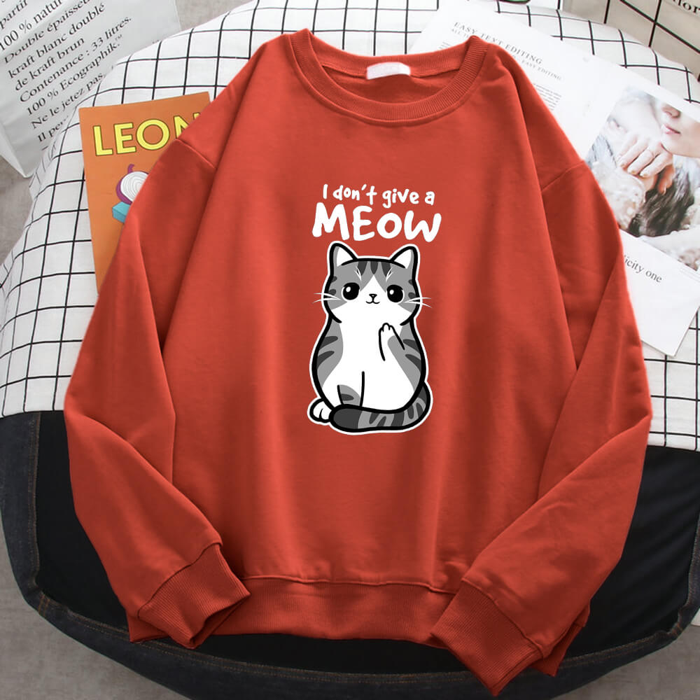 "Don't Give a MEOW" Sweatshirt