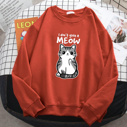 "Don't Give a MEOW" Sweatshirt