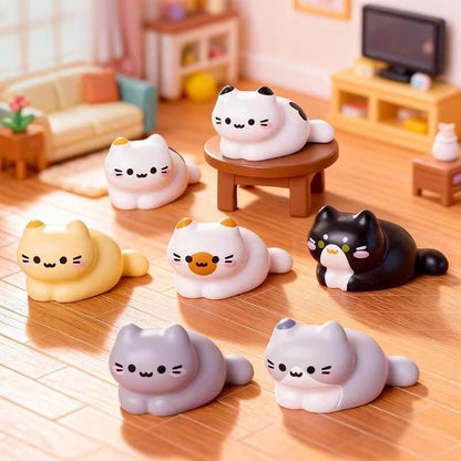 Tiny Loaf Cat Figurines