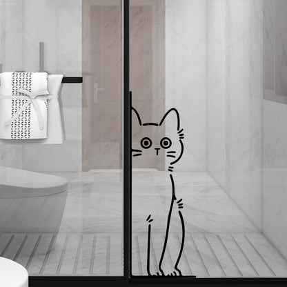 Curious Kitty Sticker Decal