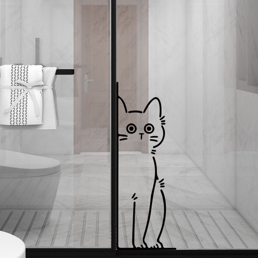 Curious Kitty Sticker Decal