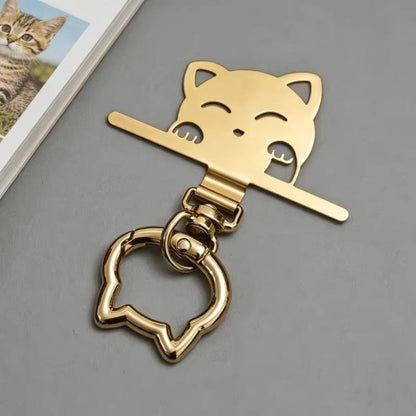 Cat Phone Strap Clip