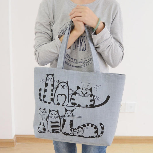 Naughty Cat Tote Bag