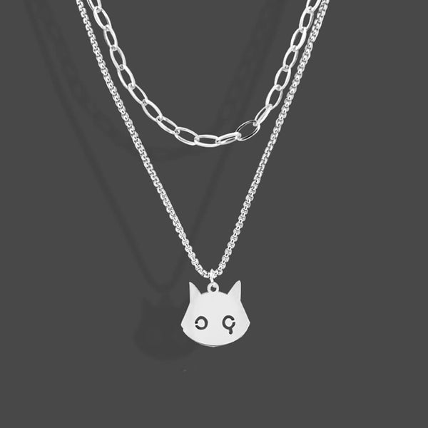 Load image into Gallery viewer, Devil Cat Necklace
