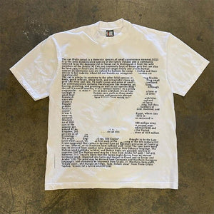 "Paragraphs of A Cat" T-Shirt