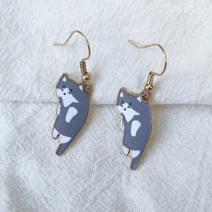 Pick Up The Cat Earrings