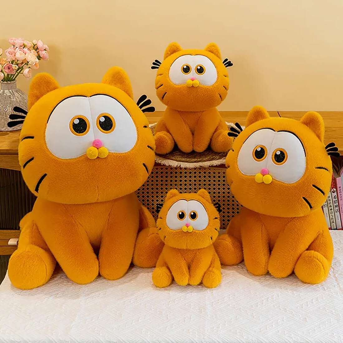 Adorable Orange Cat Plush