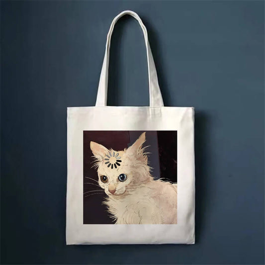 "Loading" Cat Tote Bag