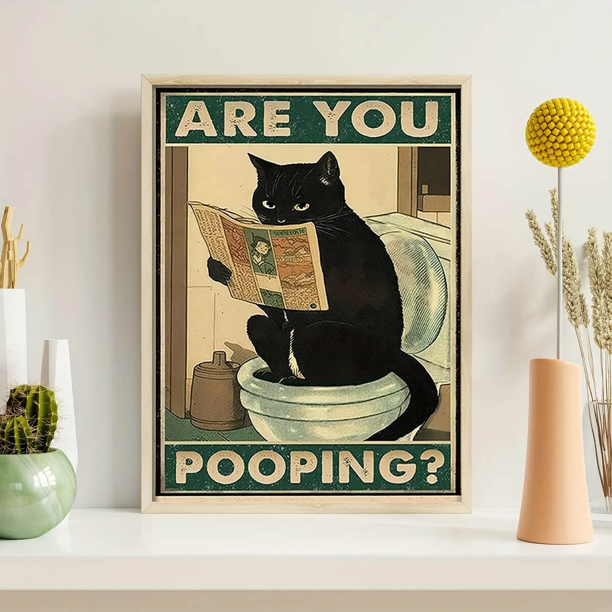 "Are you pooping?" Cat T-Shirt