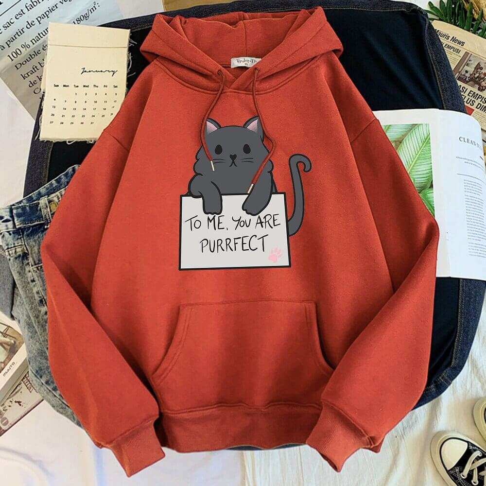 "To Me, You Are Purrfect" Hoodie