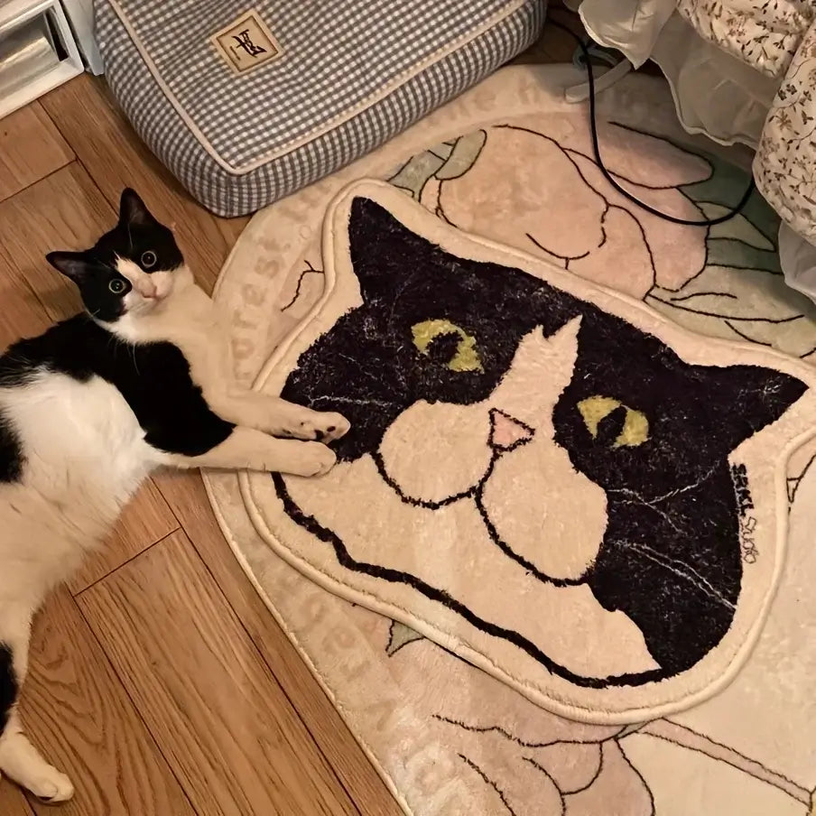 Cow Cat Rug