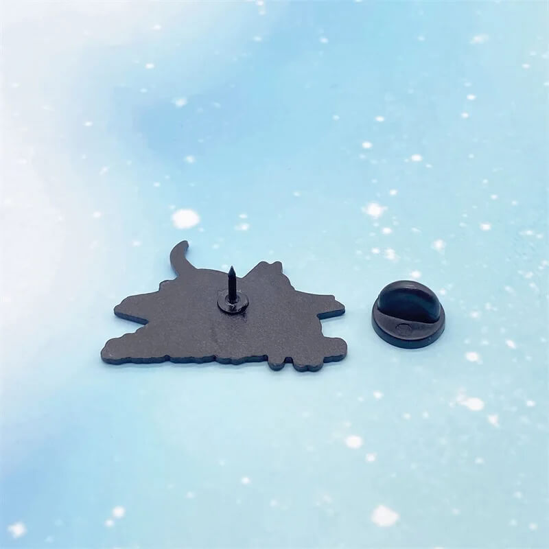 "Coffee, Cats & Books" Pin