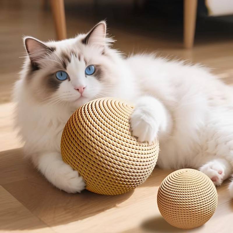 Rope Cat Scratch Ball