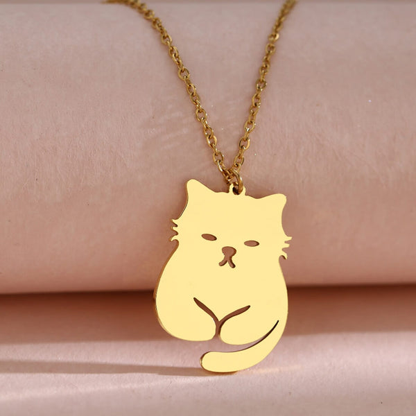 Load image into Gallery viewer, Grumpy Cat Necklace
