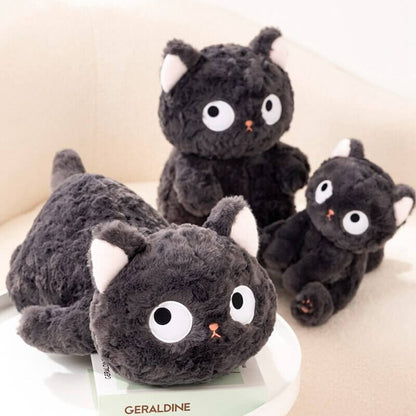 Adorable Black Cat Plush