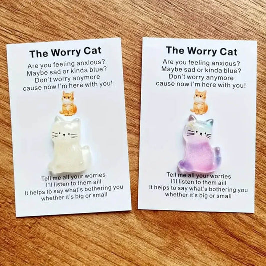 The Worry Cat Card