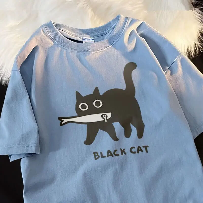 Black Cat T-Shirt