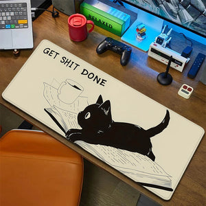 "Get Shit Done!" Kitty Desk Mat