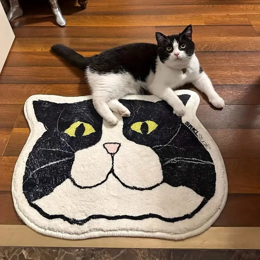 Cow Cat Rug