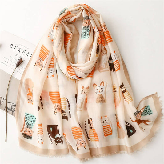 Many Cats Scarf