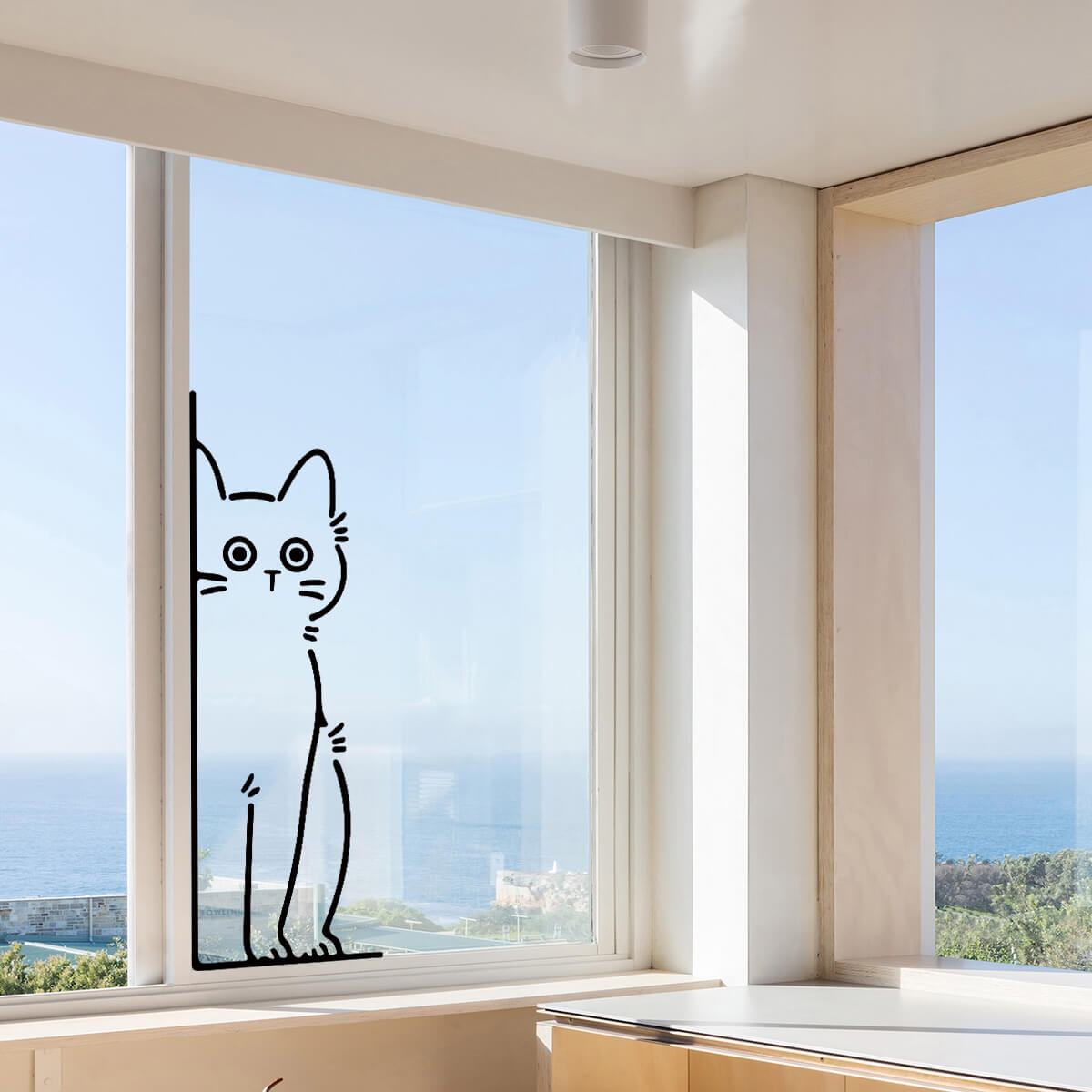 Curious Kitty Sticker Decal