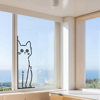 Curious Kitty Sticker Decal