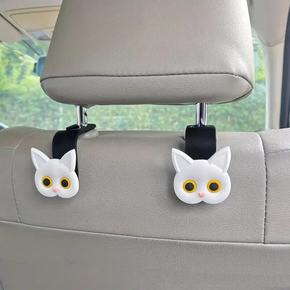 Cat Headrest Hook Set