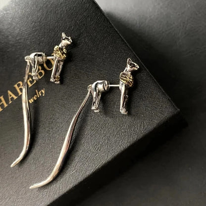 Pharaoh Cat Earring (1 Pc)