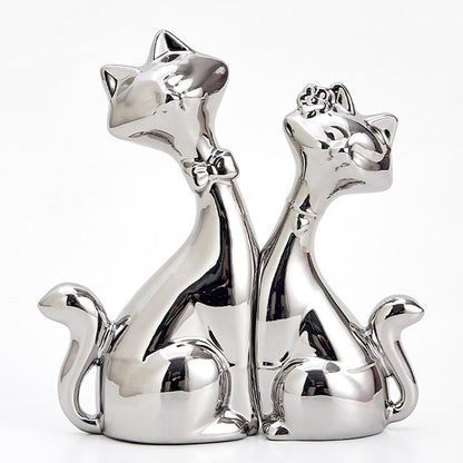 Happy Cat Figurine