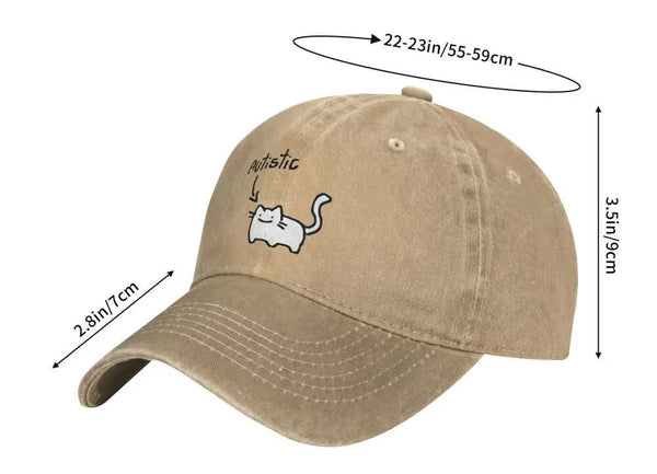 Load image into Gallery viewer, Autistic Cat Cap
