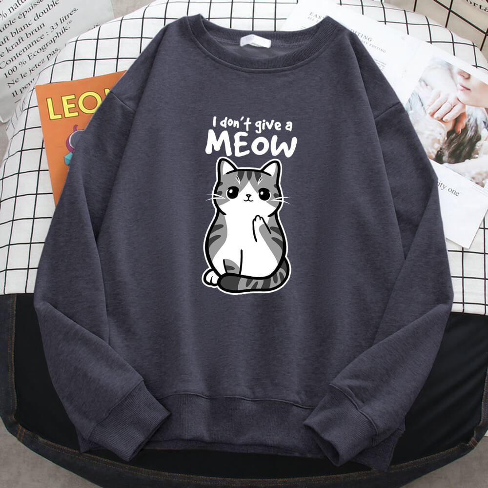 "Don't Give a MEOW" Sweatshirt