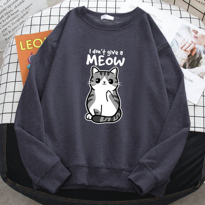 "Don't Give a MEOW" Sweatshirt