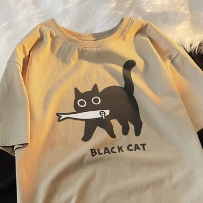 Black Cat T-Shirt