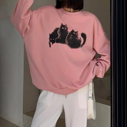 Shadow of Cat Sweatshirt