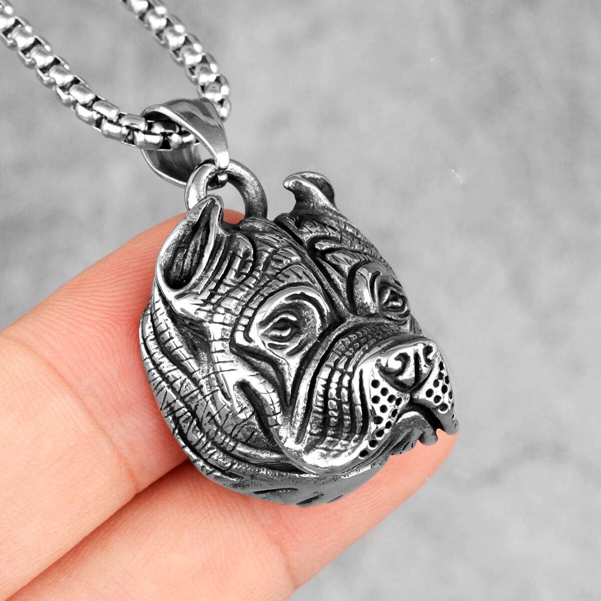 Bulldog Necklace