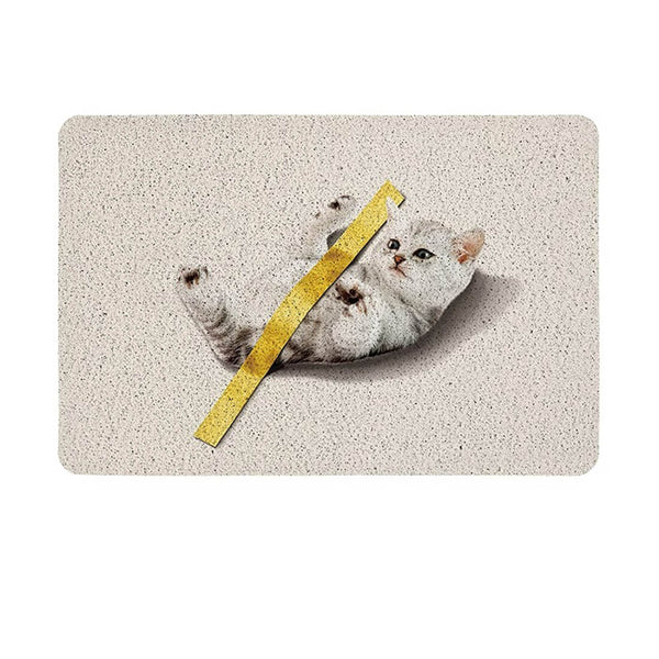 Load image into Gallery viewer, Sticky Tape Cat Rug
