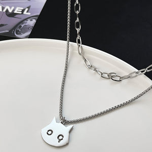 Devil Cat Necklace