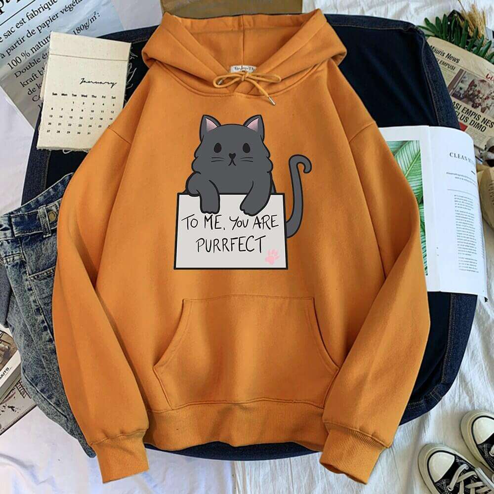 "To Me, You Are Purrfect" Hoodie