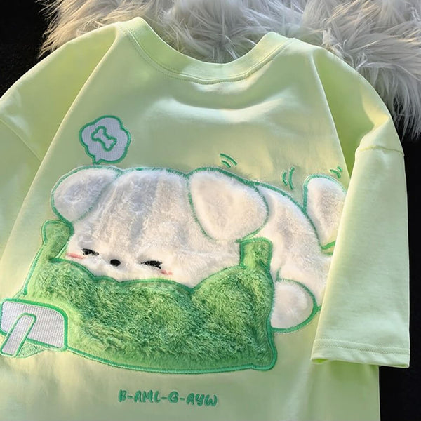 Load image into Gallery viewer, Chilling Puppy T-Shirt
