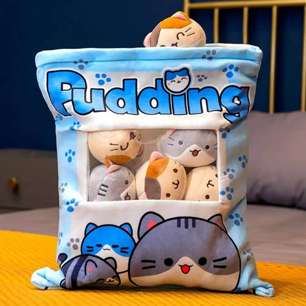 Load image into Gallery viewer, Cat Snack Plushie

