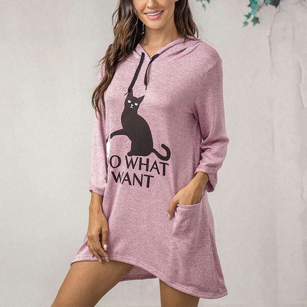 "I Do What I Want" Oversized Hoodie