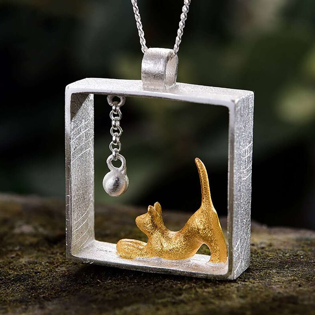 "Playful Cat" Necklace