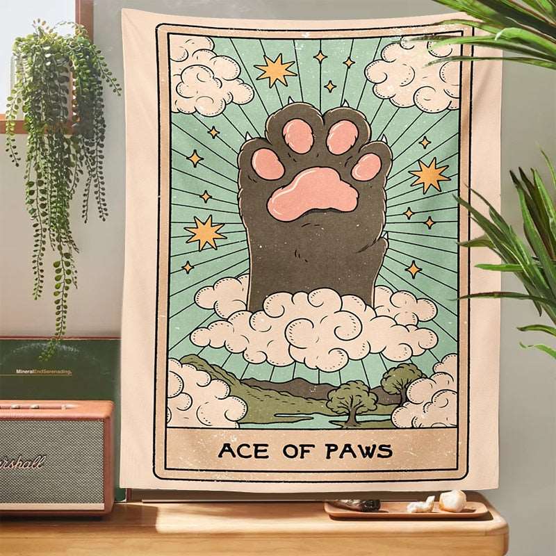 Ace of Paws Tapestry