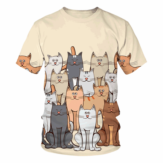 Allover Cat T-Shirt