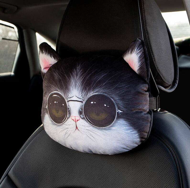 Cool Cat/Dog Car Headrest