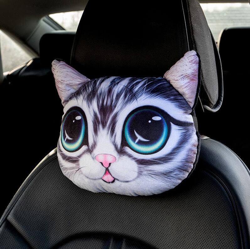 Cool Cat/Dog Car Headrest