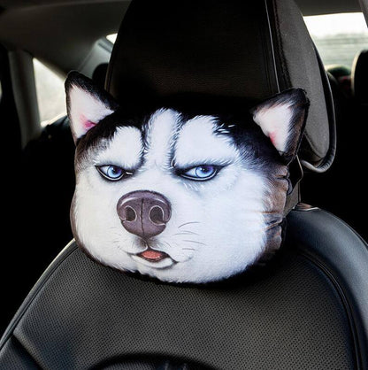 Cool Cat/Dog Car Headrest