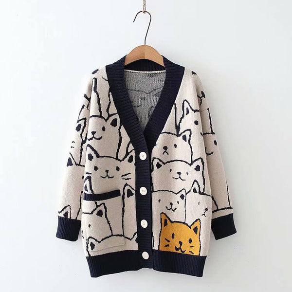 Load image into Gallery viewer, &quot;One of the Cats&quot; Sweater
