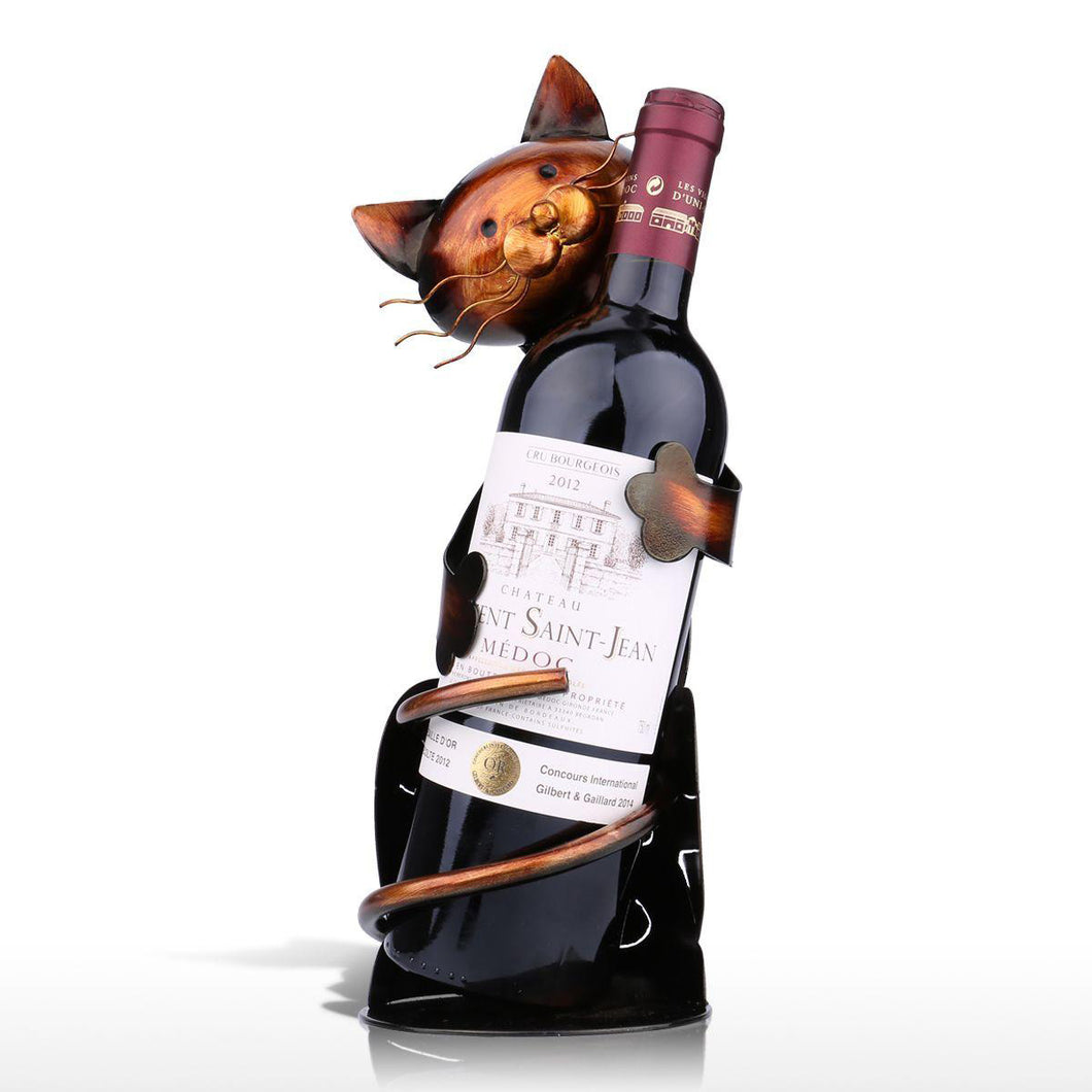 Cat-titude Wine Holder